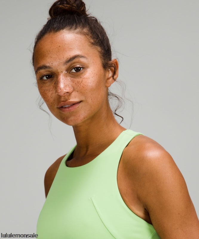 Lululemon Damen DELULU308 | Scream Green Light Belebendes Trainings-Tanktop